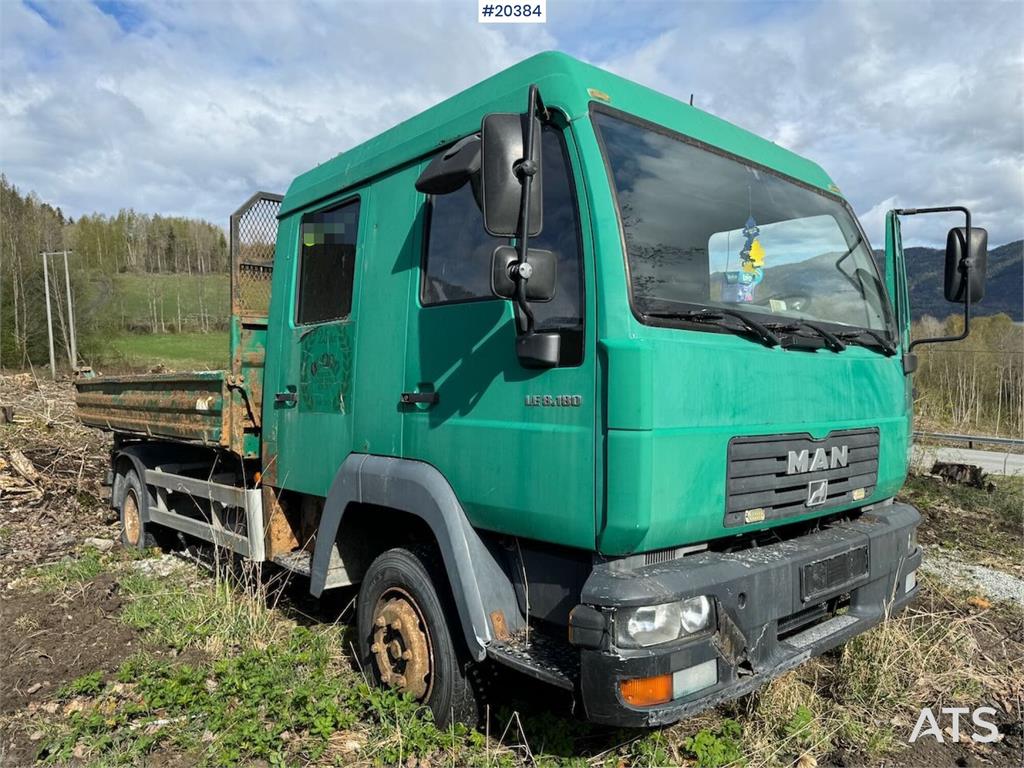 MAN LE 8.180 Flatbed truck 2005 20384 LE 8.180 Flatbed 2005 1 image 8