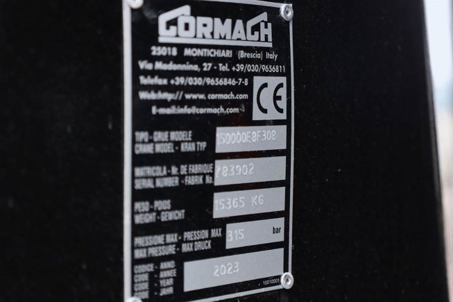 Scania R540 B10x4 With CORMACH 150tm Crane Valid inspecti 2023 SCANIA - R540 B10x4 With CORMACH 150tm Crane - 631 R540 B10...