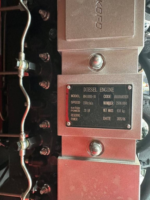 Generator Ashita LG50 Diesel 33kVA 2025 New 2025 Ashita LG50 2025 0 Generators image 13