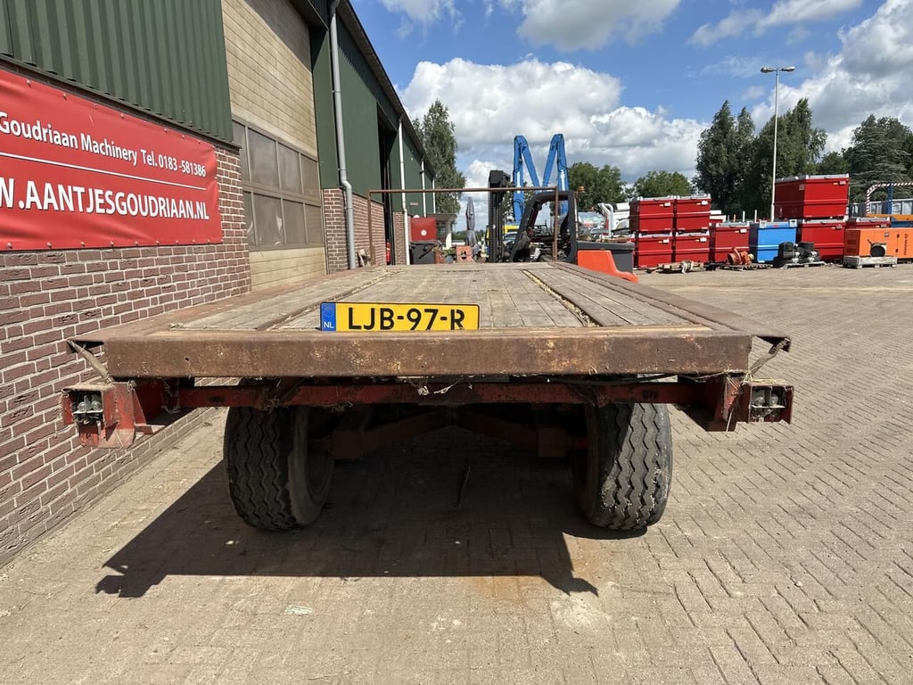 Balenwagen - Gebruikt 12671 balenwagen - Gebruikt 1 Flatbed open trailers image 4