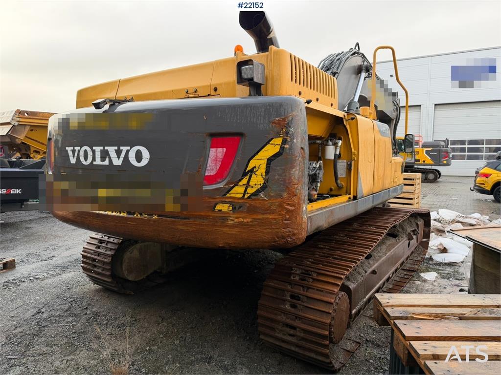 Volvo EC250 DL Excavator, Repair object 2013 22152 EC250 DL Excavator, Repair object 2013 1 Crawler Excavators image 5