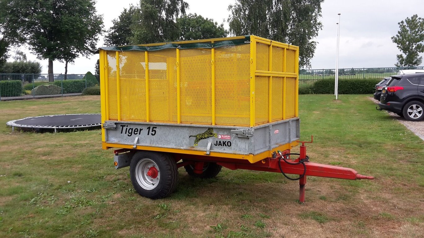 Jako tiger 15 met snipperopbouw N3941 Jako 15 met snipperopbouw 0 Dump trailers image 6