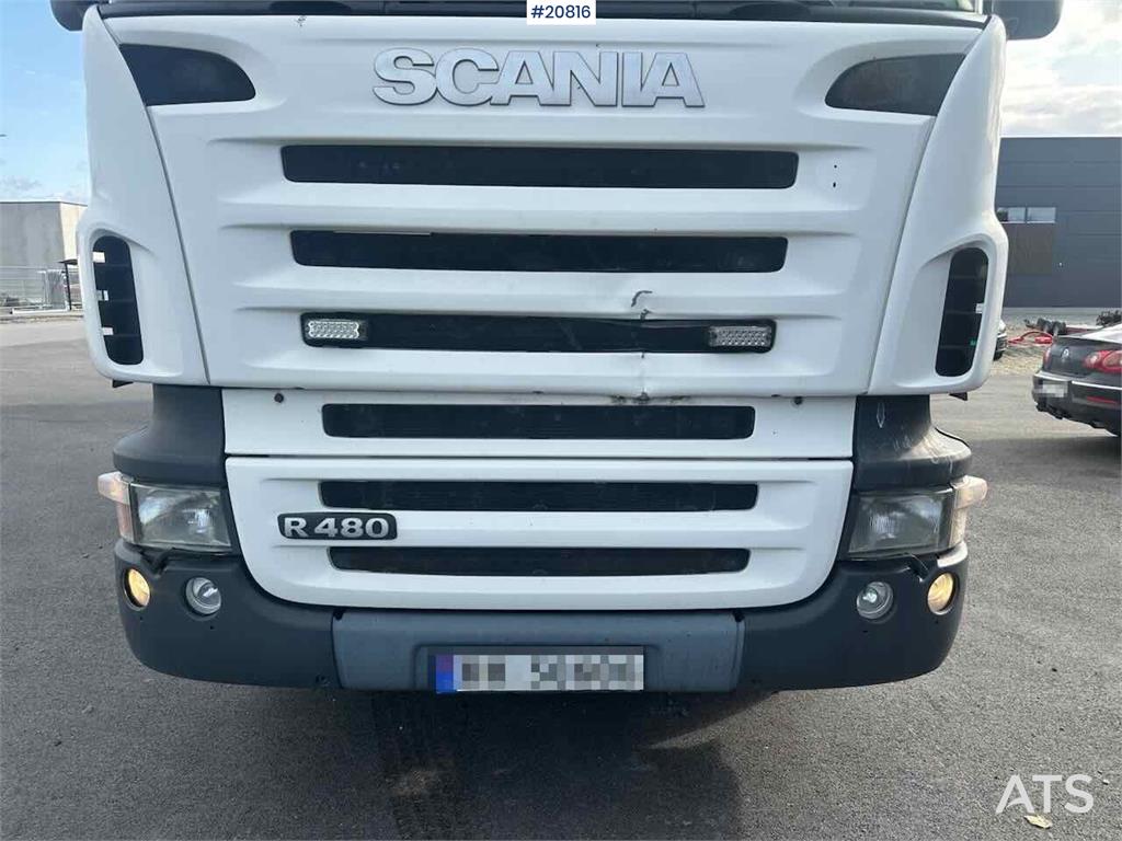 Scania R480 3 axle container truck with/ lift 2008 20816 R480 3 axle container truck with/ lift 2008 1 image 10