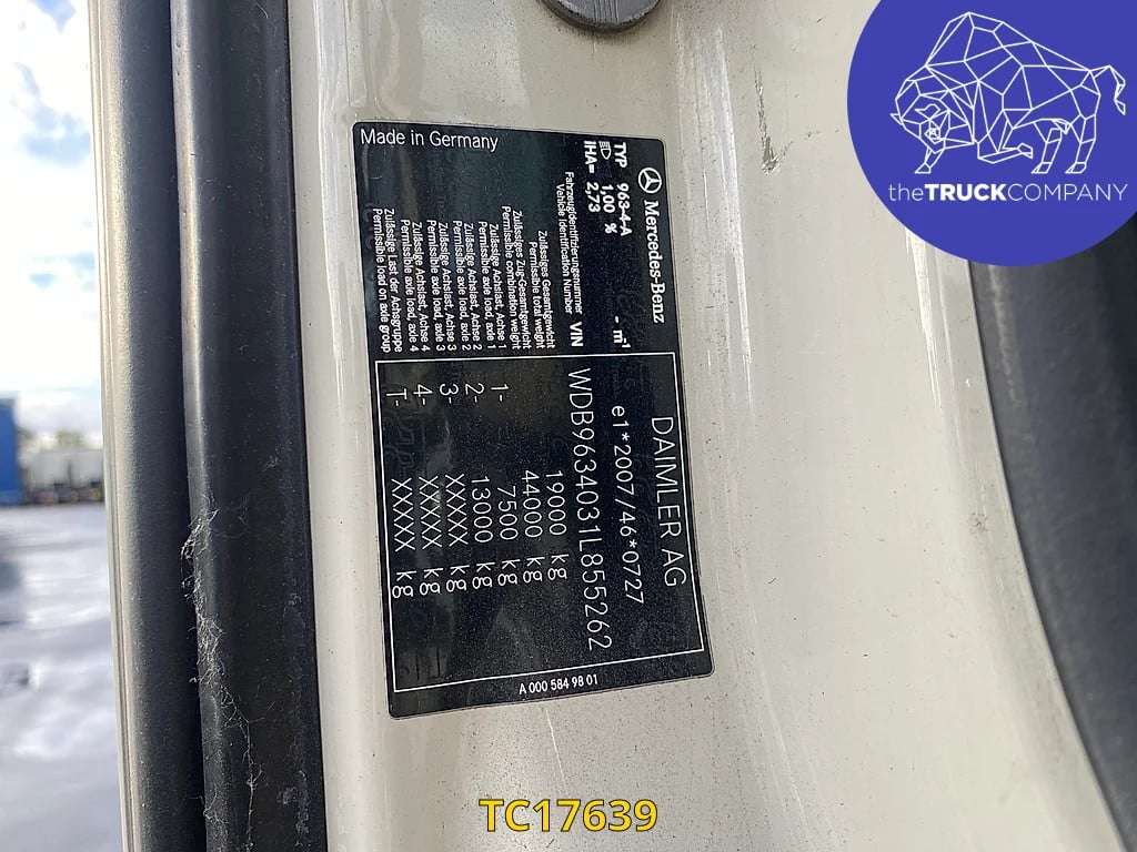 Mercedes-Benz Actros 1843 2014 TC17639 Actros 1843 2014 1 image 11