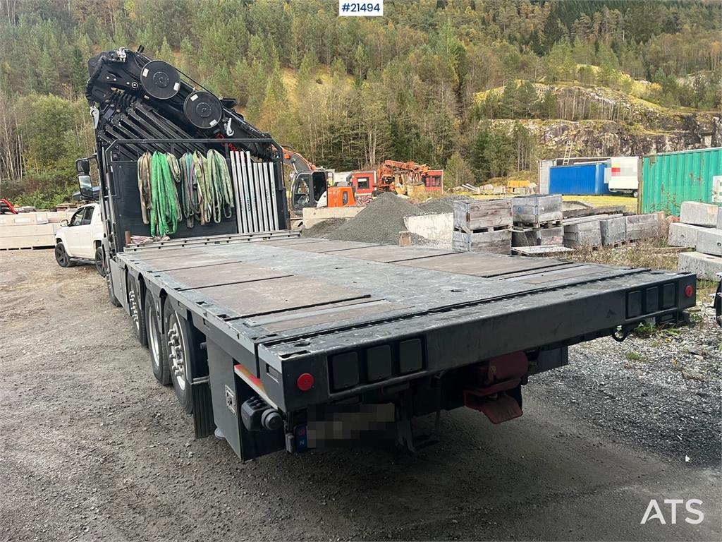 Scania G560 8x2 pusher crane truck w/ onspot, 2023 50t/m 2024 21494 G560 8x2 pusher crane truck w/ onspot, 2023 50t/m 2024...