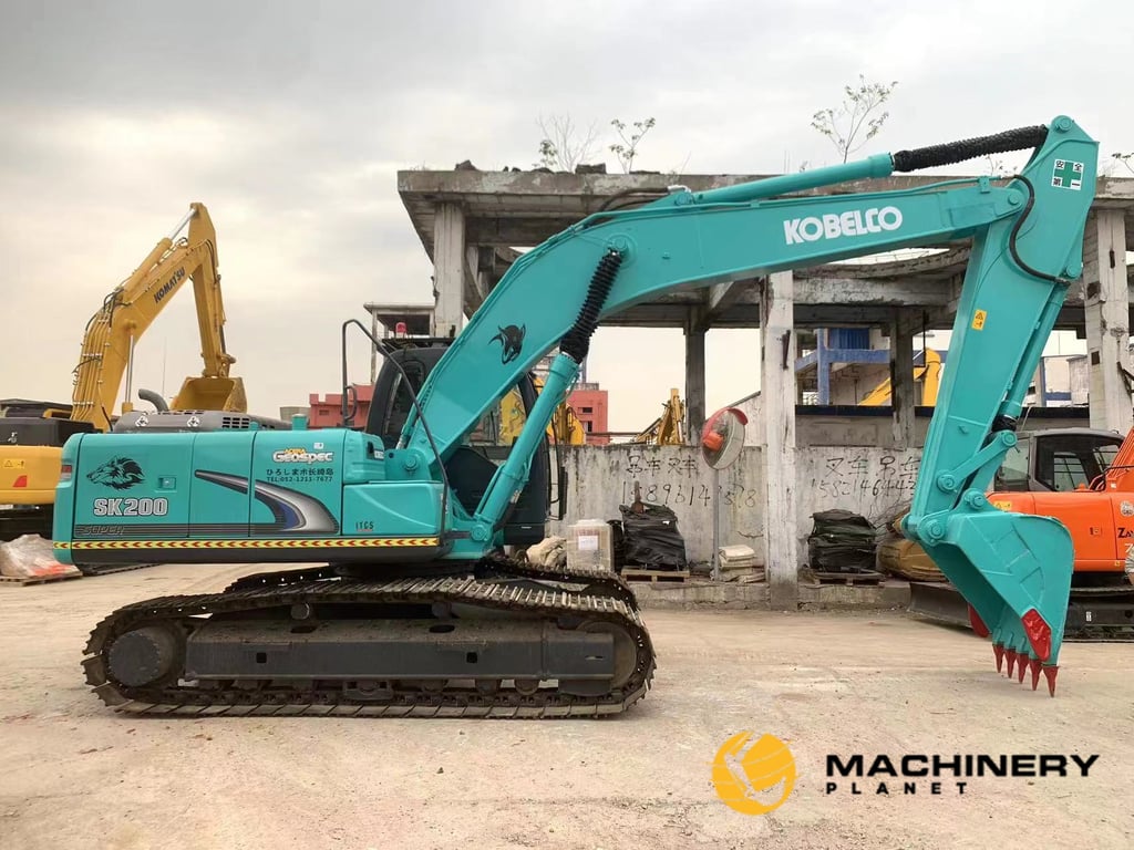 Kobelco SK200 20 tons Crawler Excavator for sale SK200 2018 1 Crawler Excavators image 3