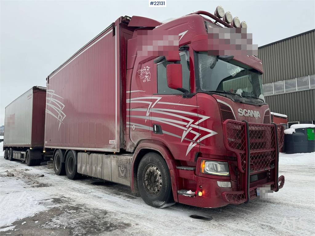 Scania 580 Next Gen 6x2 chassis. Delivered with new EU ap 2018 22131 580 Next Gen 6x2 chassis. Delivered with new EU ap 20...
