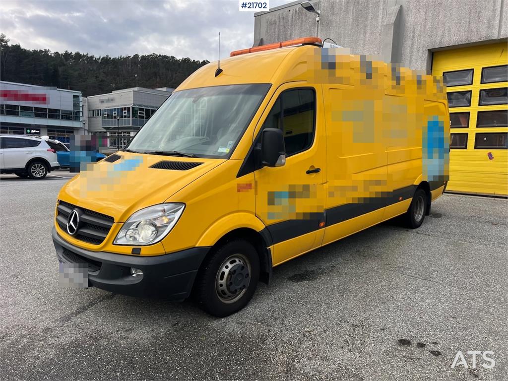 Mercedes-Benz Sprinter 519 cdi Rørinspeksjonsbil 2010 21702 Sprinter 519 cdi Rørinspeksjonsbil 2010 1 Closed vans image 6