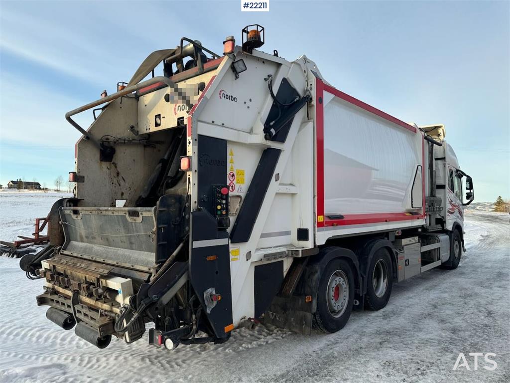 Volvo FM500 6x2 refuse collection truck with Norba 2-com 2021 22211 FM500 6x2 refuse collection truck with Norba 2-com 202...