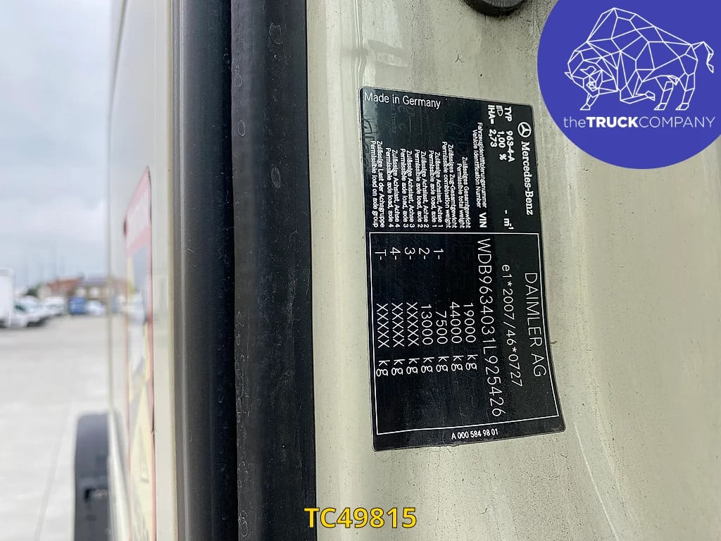 Mercedes-Benz Actros 1843 2015 TC49815 Actros 1843 2015 1 image 2