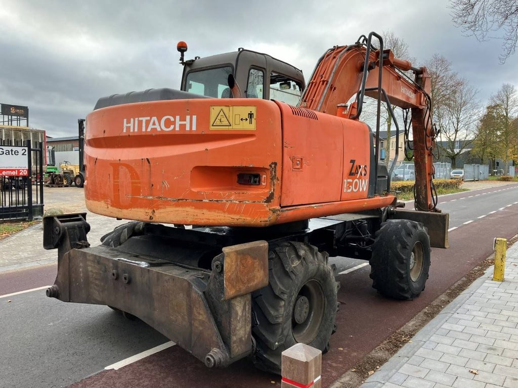 Wheel excavator Hitachi ZX130W Diesel 2007 2007 ZX130W 2007 1 Wheel Loaders image 5