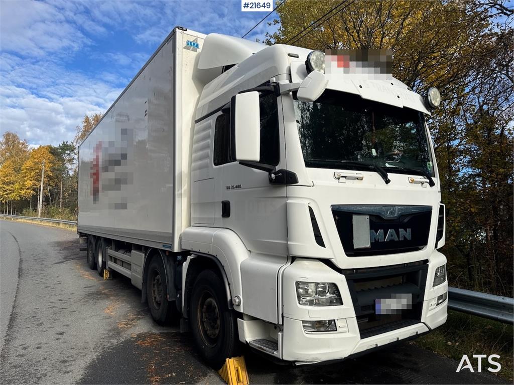 MAN TGS 35.480 8x2 Box truck w/ Full side opening. 2016 21649 TGS 35.480 8x2 Box w/ Full side opening. 2016 1 image 3