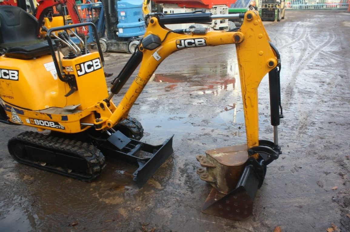 Mini excavator JCB 8008 CTS Diesel 2018 2018 8008 CTS 2018 1 image 5