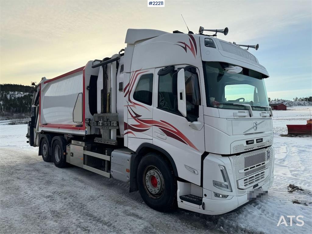 Volvo FM500 6x2 refuse collection truck with Norba 2-com 2021 22211 FM500 6x2 refuse collection truck with Norba 2-com 202...