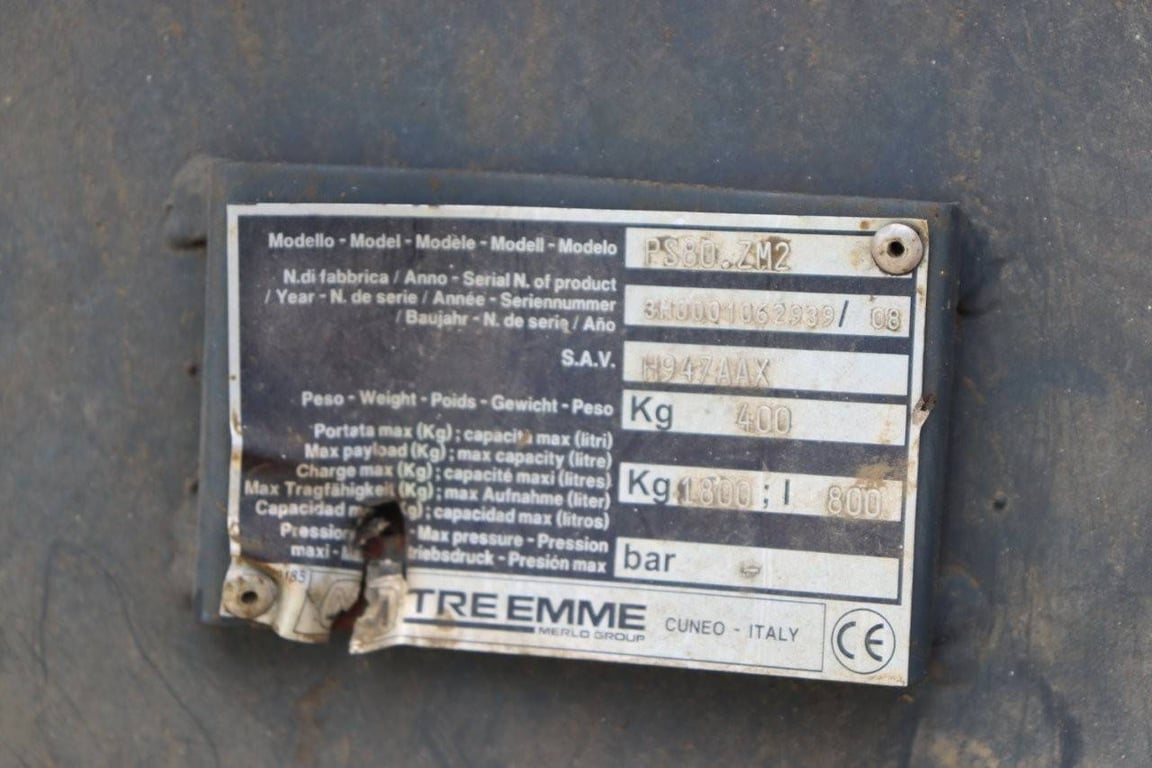 Merlo ROTO 30.16-EV Diesel 3000kg 16.0m Telehandler 1998 1998 Merlo ROTO 30.16-EV 1998 1 image 13