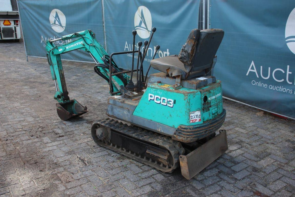 Mini excavator Komatsu PC03-1 Diesel 5.5kW PC03-1 1 image 3