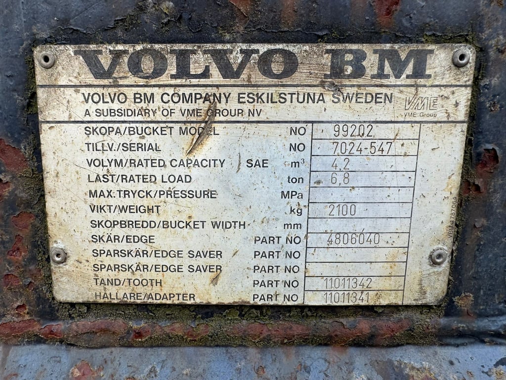 Volvo 4.2 m3 70001928 4.2 m3 1 image 9