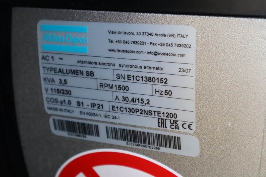 Atlas-Copco Hilight B6+ KD Valid inspection, *Guarantee! Max B 2023 ATLAS COPCO - Hilight B6+ KD - 62374 Hilight B6+ KD Va...