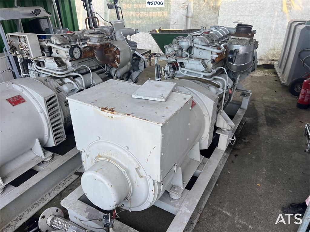 Man-stamford diesel generator w/ low hours 1985 21706 Man-stamford diesel generator w/ low hours 1985 1 Generators image 6