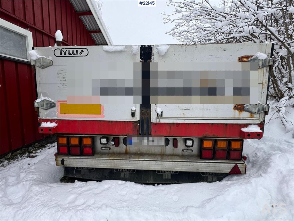 Tyllis jumbo semi-trailer with HMF crane 2010 22145 Tyllis jumbo semi-trailer with HMF crane 2010 1 image 15