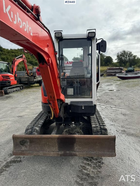 Kubota U35-3 Tracked excavator w/ 3 buckets WATCH VIDEO 2008 21449 U35-3 Tracked excavator w/ 3 buckets WATCH VIDEO 2008 1...
