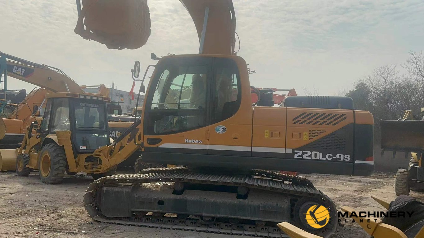 HYUNDAI R220LC-9S Used Crawler Excavator Original Good Condition R220LC-9S 2019 1 Crawler Excavators image 5