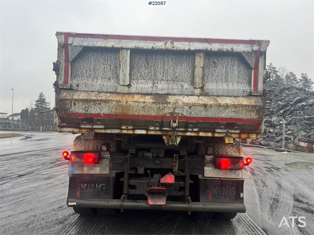Scania R560 6x4 tipper truck, snow plough equipped, with 2013 22087 R560 6x4 tipper truck, snow plough equipped, with 2013...