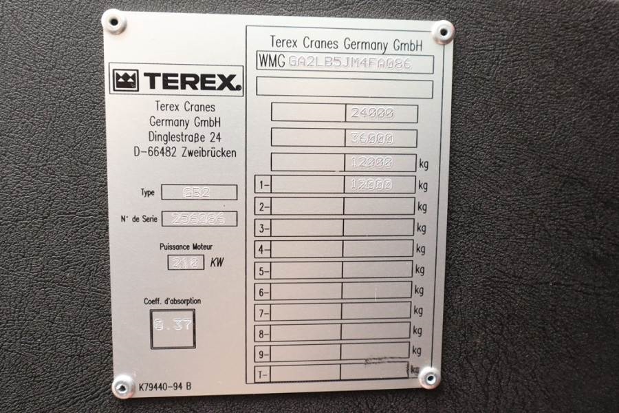 Terex AC40/2L Diesel, 4x4 Drive And 4-Wheel Steering, 40 2017 TEREX - AC40/2L - 90344 AC40/2L Diesel, 4x4 Drive And 4-Whee...