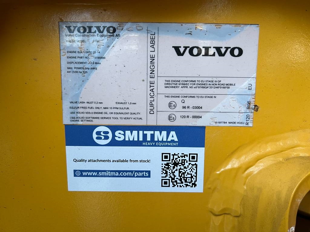Volvo A35G 2014 205880 A35G 2014 1 image 7