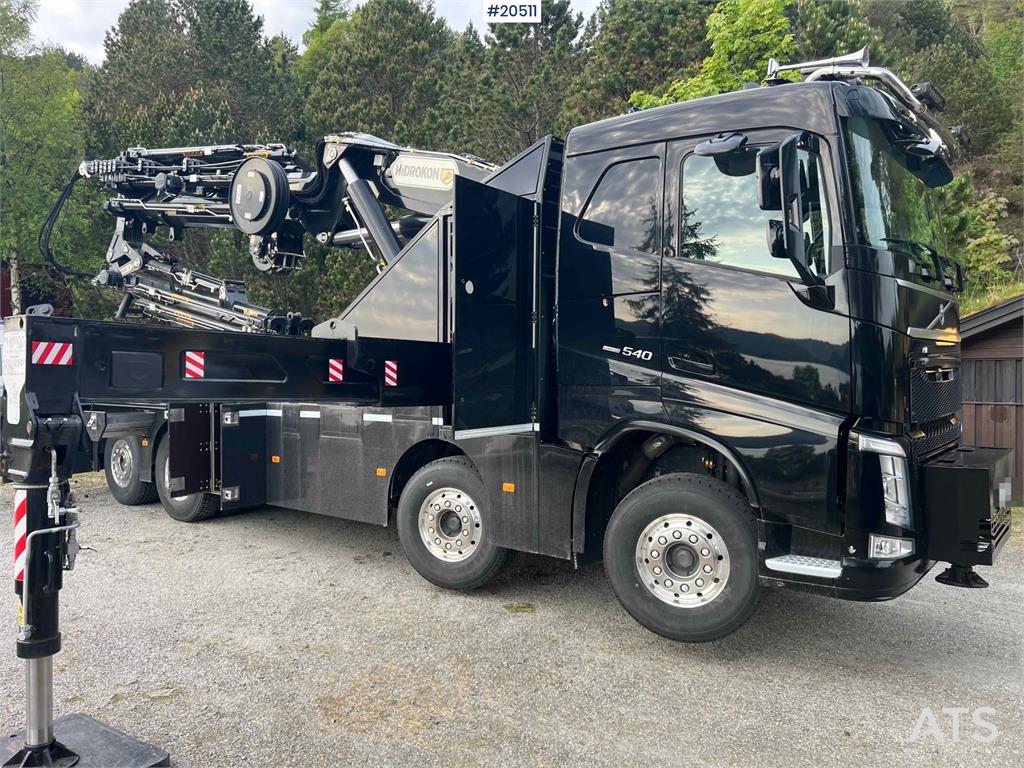 Volvo FH 540 8x2 Crane truck w/ 165 t/m HIDROKON crane w 2021 20511 FH 540 8x2 Crane truck w/ 165 t/m HIDROKON crane w 202...