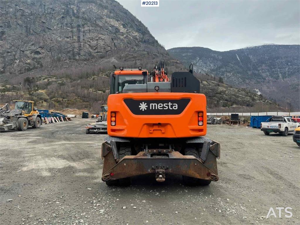 Doosan DX165W-5 wheeled machine w/ K80 hitch with electri 2018 20213 DX165W-5 wheeled machine w/ K80 hitch with electri 20...