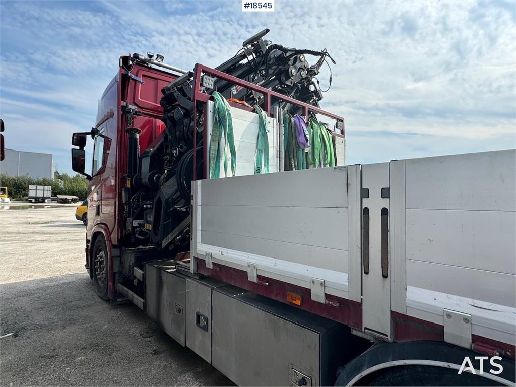 Scania R500 6x2 crane truck w/ 47 t/m Hiab crane with jib 2019 18545 R500 6x2 crane truck w/ 47 t/m Hiab crane with jib 20...