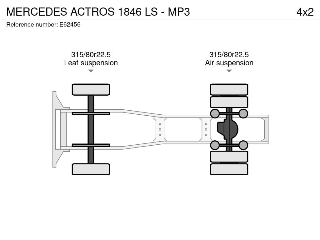 MERCEDES ACTROS 1846 LS - MP3 2013 E62456 ACTROS 1846 LS - MP3 2013 1 image 12