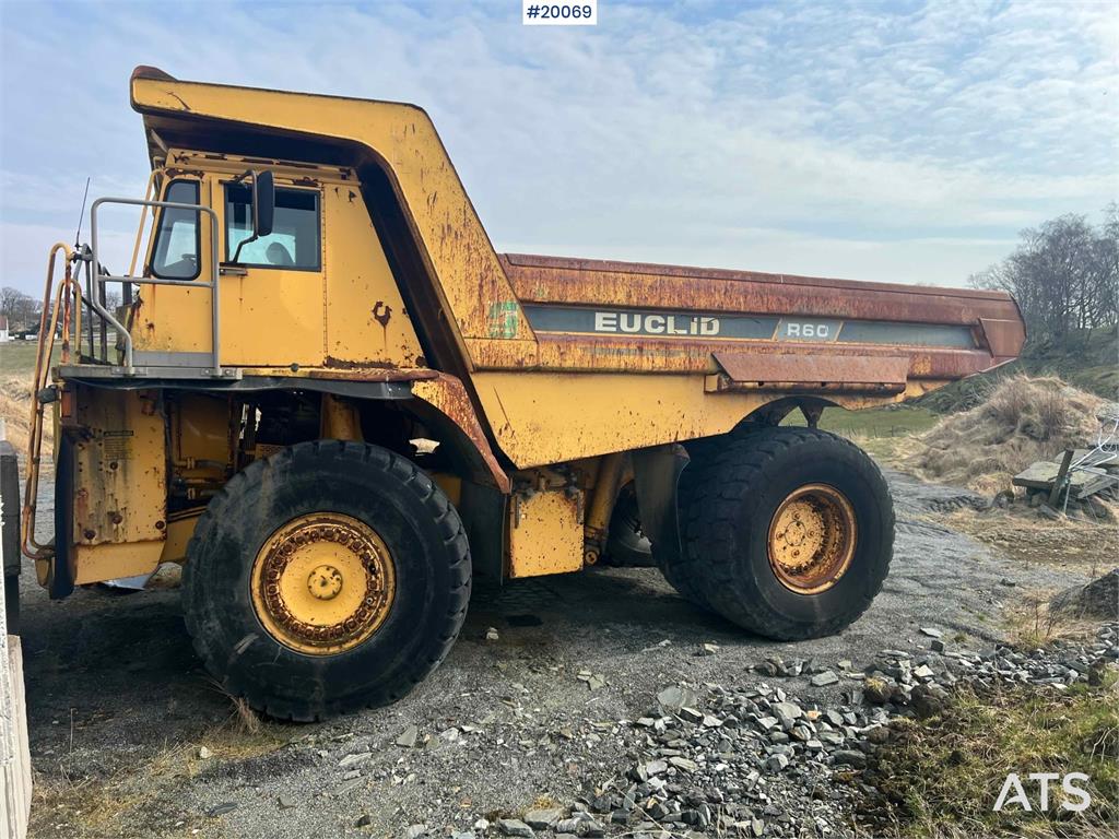 Euclid R60 Dump Truck Rep. object 1998 20069 R60 Dump Truck Rep. object 1998 1 image 14