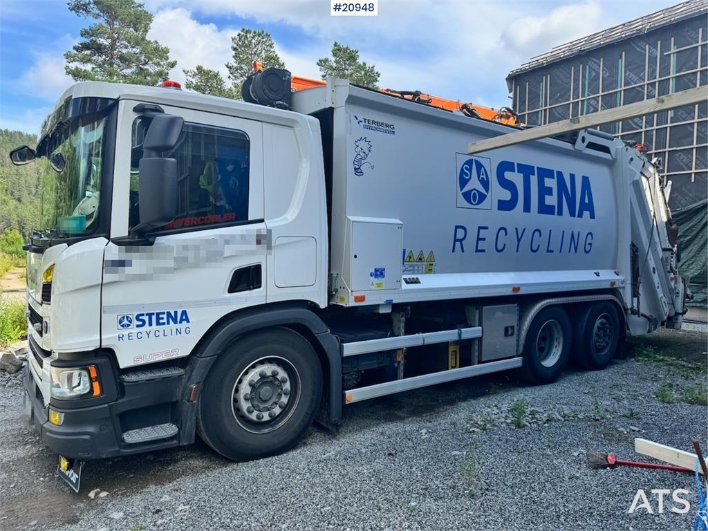 Scania P410 Compactor truck w/ Crane. 2023 20948 P410 Compactor truck w/ Crane. 2023 1 image 11