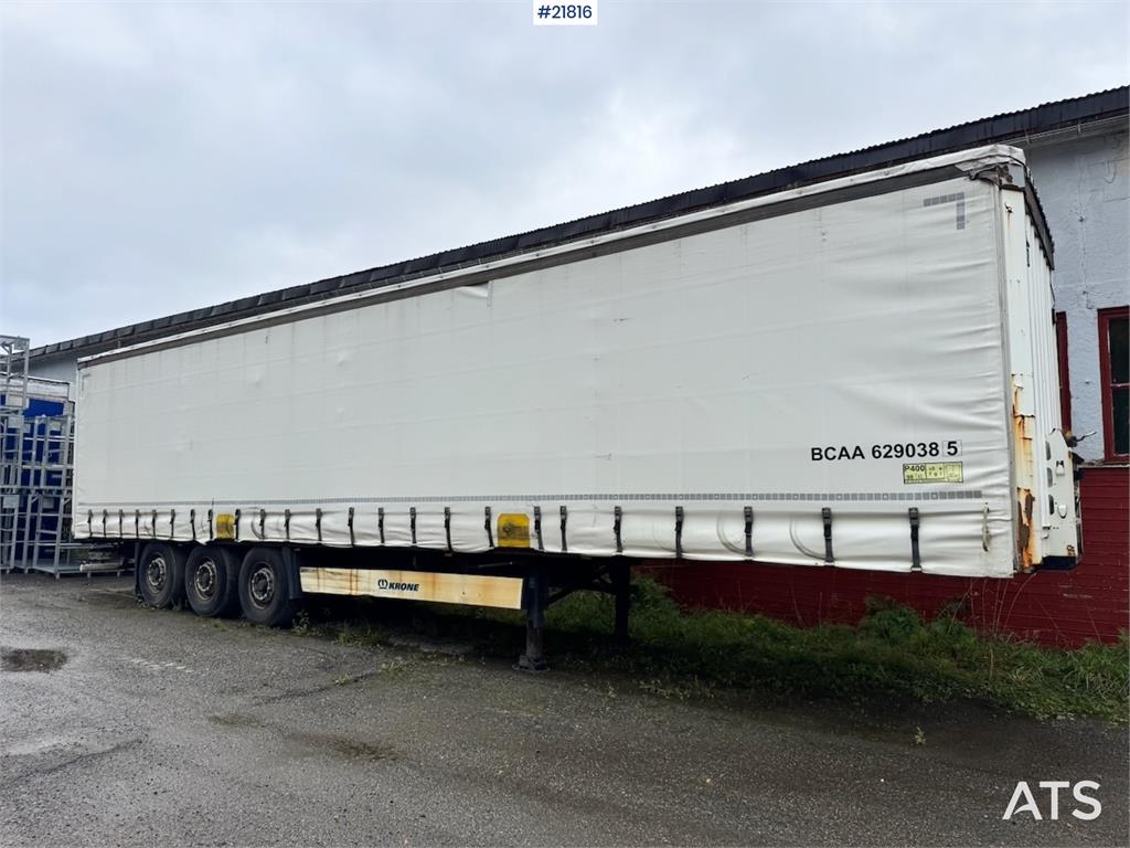 Krone Curtain-Side Trailer 2014 21816 Curtain-Side Trailer 2014 1 image 2