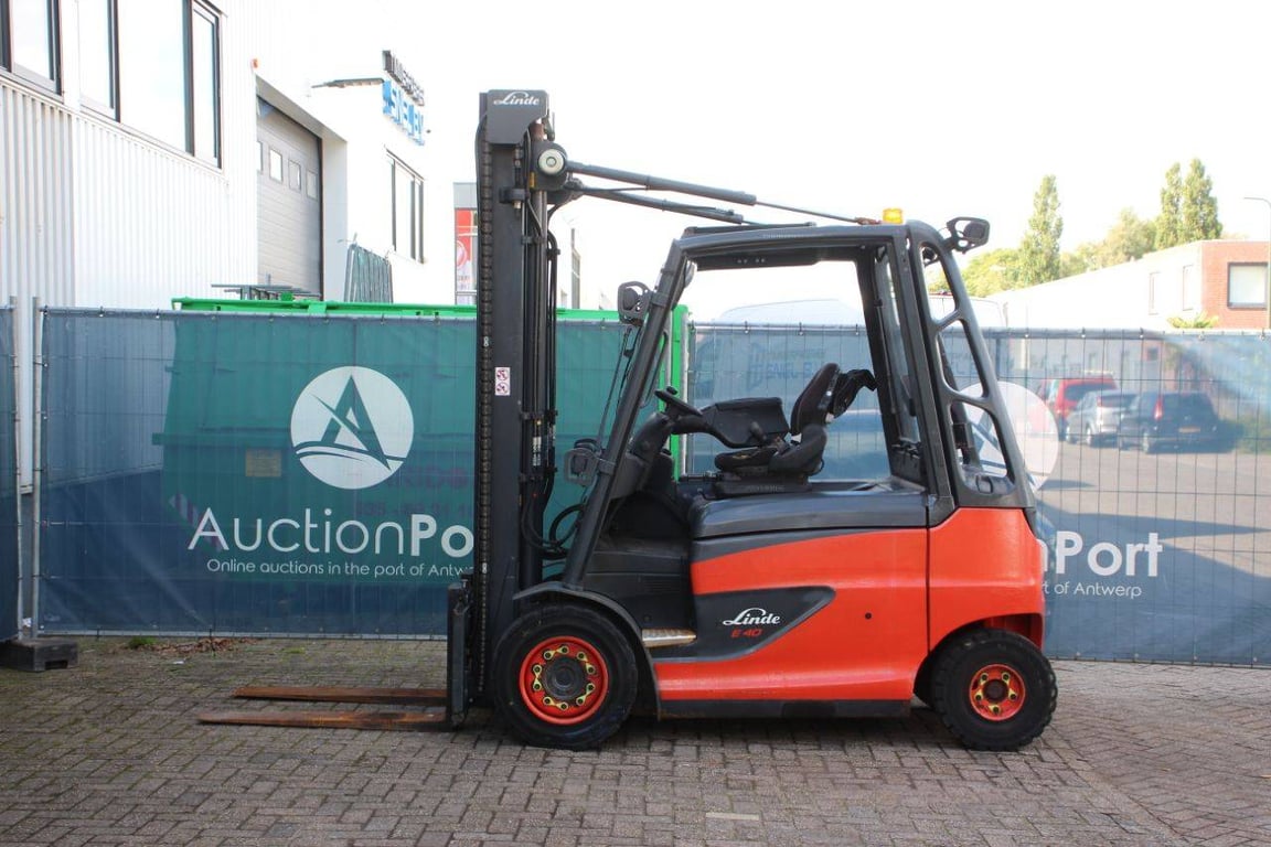 Forklift Linde E40H-01/600 Electric 4000kg 4.2m 2016 2016 E40H-01/600 2016 1 Forklift image 2