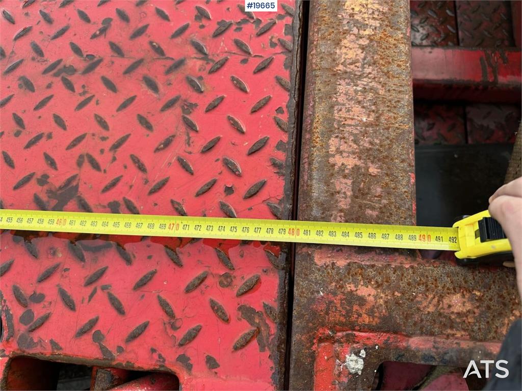 Broshuis 3 AUD-44 lowbed trailer. 2007 19665 Broshuis 3 AUD-44 lowbed trailer. 2007 1 image 9