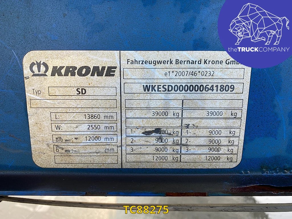 Krone Curtainsides 2014 TC88275 2014 1 image 10