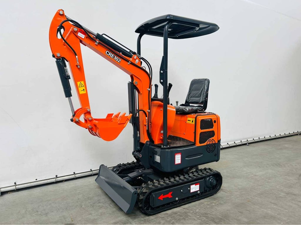 Mini excavator RTE CRE112 Diesel 11.7 hp 2025 New 2025 CRE102 2025 0 image 2