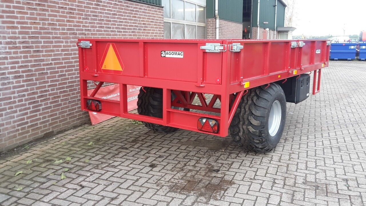 Bakkenwagen NN0396 Bakkenwagen 0 Flatbed open trailers image 3