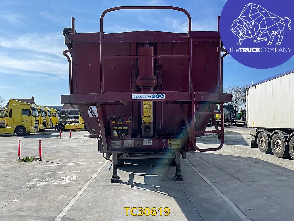 Stas S300CX 28m3 insulated tipper 2014 TC30619 Stas 28m3 geïsolleerd Insulated 2014 1 Tipper trucks image 6