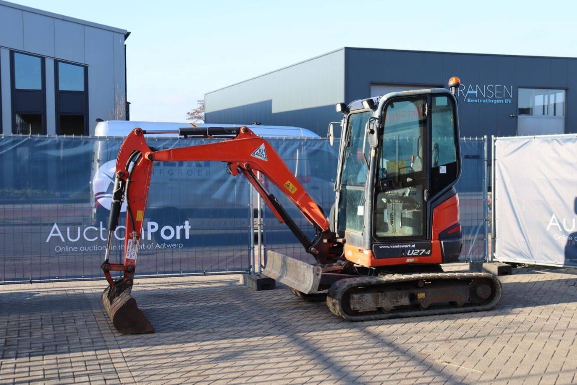 Crawler excavator Kubota U27-4 Diesel 2016 2016 U27-4 2016 1 Crawler Excavators image 9