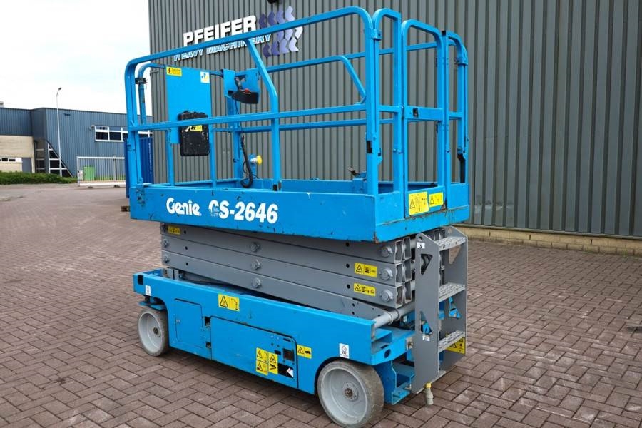 Genie GS2646 Electric, Working Height 9.80m, Capacity 45 2013 GENIE - GS2646 - 90022 GS2646 Electric, Working Height 9.80m...