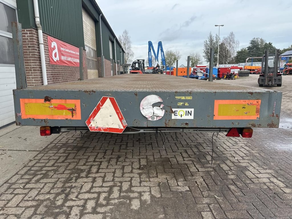 Zwaartransport aanhanger - Gebruikt 12867 Zwaartransport aanhanger - Gebruikt 1 Flatbed open trailers image 4