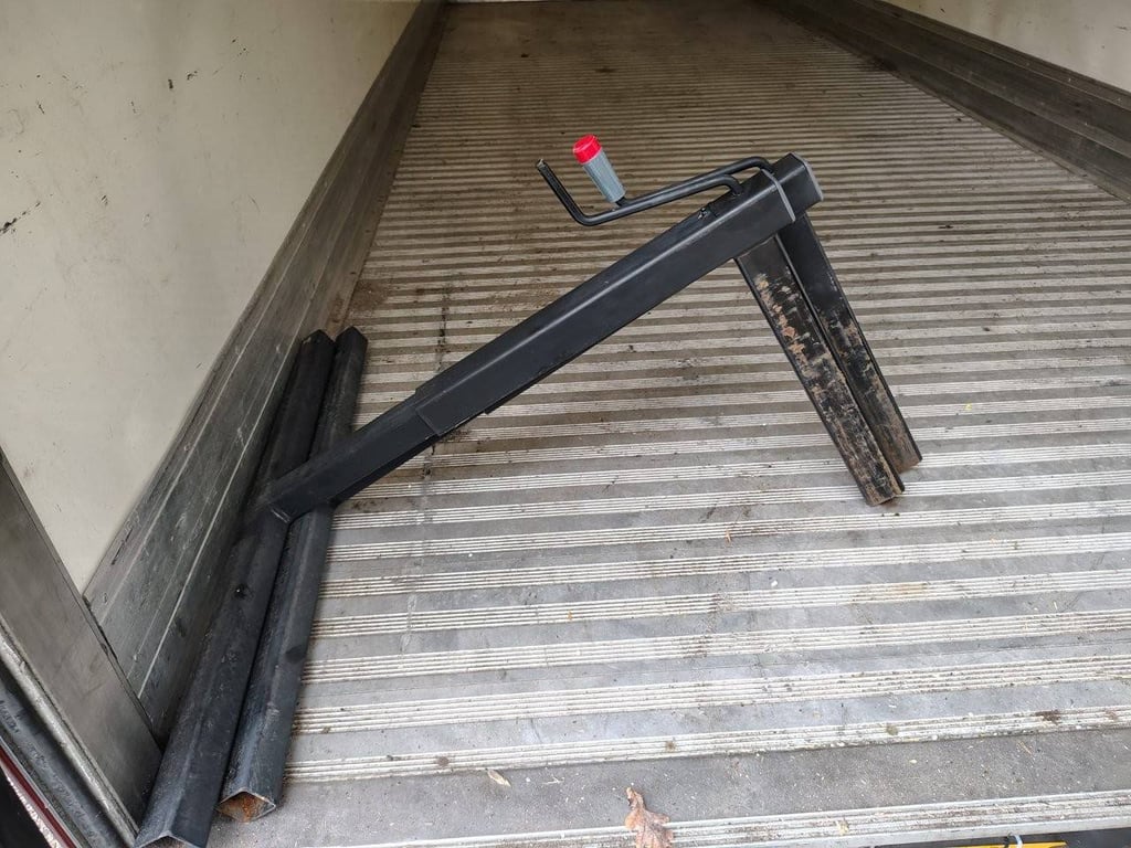 Closed Semi-trailer Van Veen Heas 4530kg 2010 2018 Veenhuis Multifunctional Delivery Truck Heas 2018 1 image 9