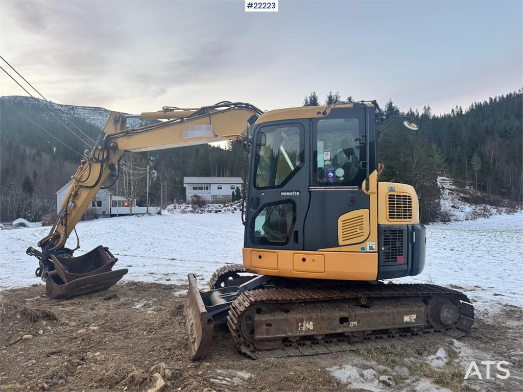 Komatsu PC78US-8 with Rototilt – 3 buckets – 5300 hours! 2011 22223 PC78US-8 with Rototilt – 3 buckets – 5300 hours! 2011 ...