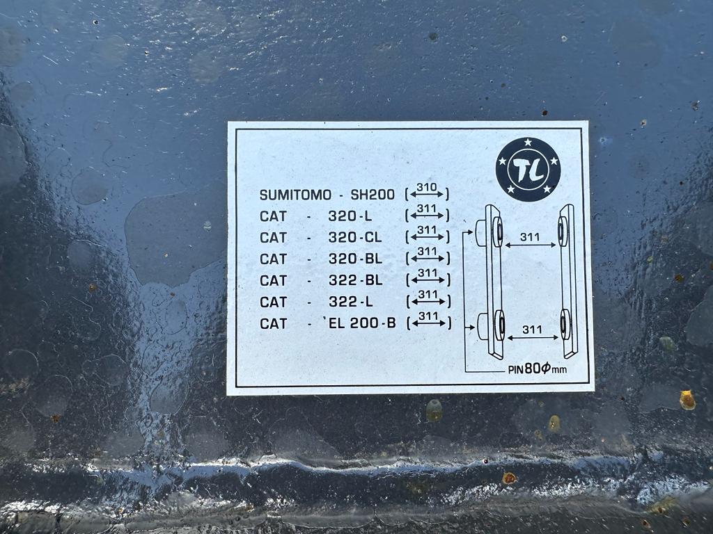 Caterpillar Bucket for PC200 PC210 SK200 EC210 SE210 HE225 00032168 Bucket for PC200 PC210 SK200 EC210 SE210 HE225 1 image 9