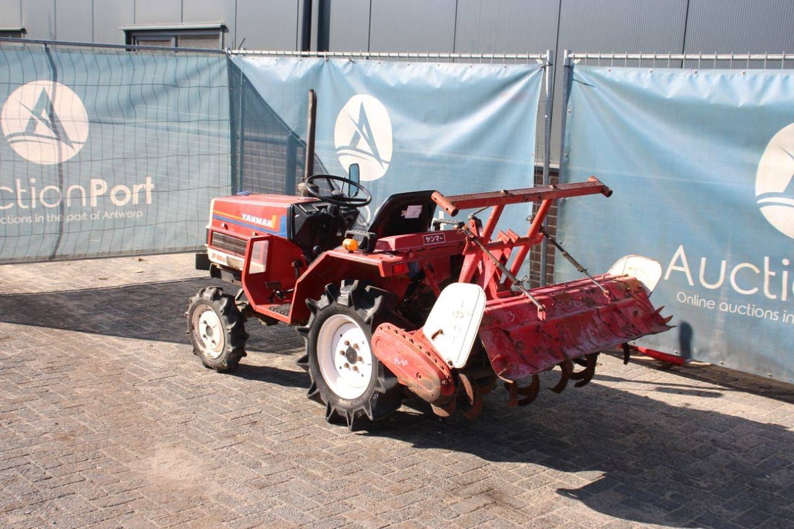 Mini tractor Yanmar F14D Diesel 14hp with cultivator F14D 1 Tractor Units image 3