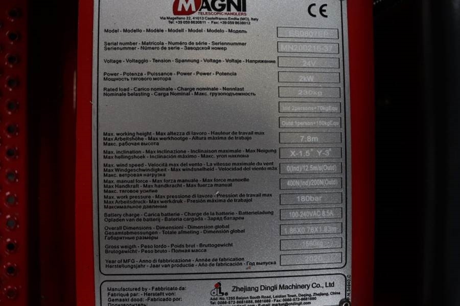 Magni ES0807EP New And Available Directly From Stock, El 2020 MAGNI - ES0807EP - 60584 MAGNI ES0807EP New And Available Di...